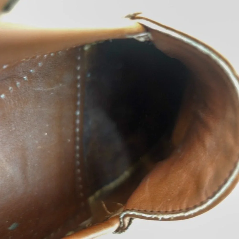 Vintage Salvatore Ferragamo Loafer Men 9 D Bourbon 43 Gancini Bit Mocassin ITALY